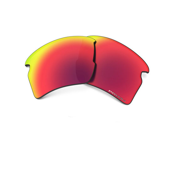 Pair of replacement lenses Oakley OO9188 Flak 2.0 XL Prizm Road