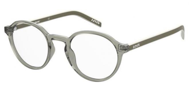 Levi's LV 5029 - Marco cuadrado para gafas graduadas para hombre, verde  mate/lente de demostración, 2.165 in, 0.669 in, Verde mate/lente de