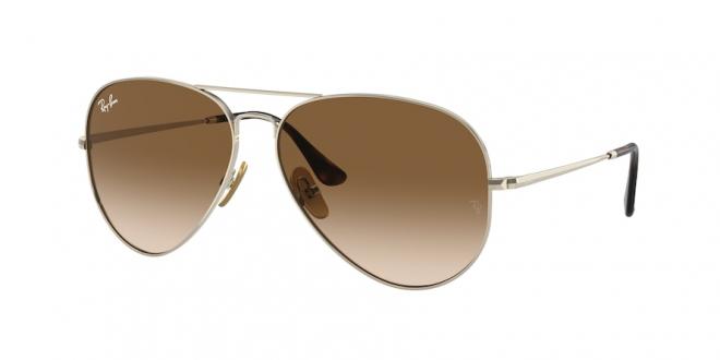 RB8089 AVIATOR TITANIUM