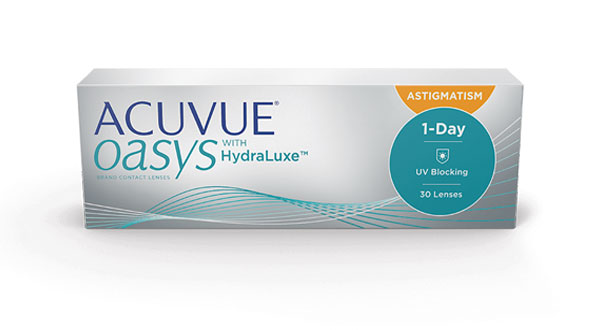 1 Day Acuvue Oasys With Hydraluxe Toric (30 lentillas)