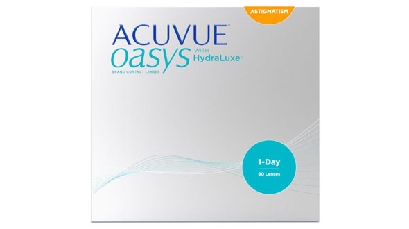 1 Day Acuvue Oasys With Hydraluxe Toric (90 lentillas)