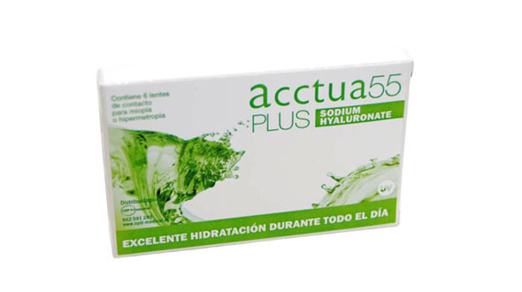 Acctua 55 Plus SH (6 Lentillas)