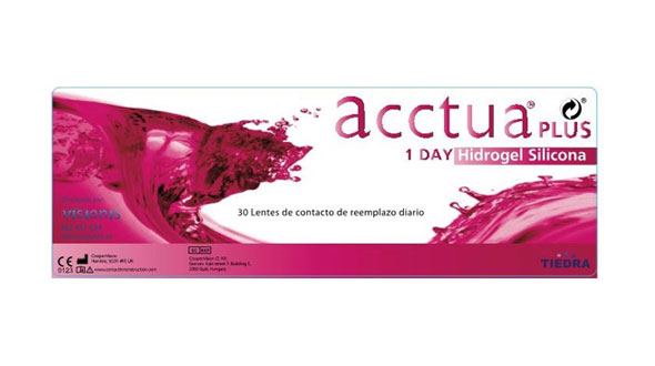 Acctua Plus 1 Day Hidrogel Silicona (30 Lentillas)