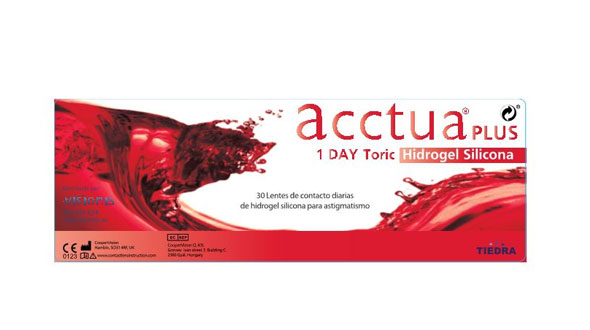 Acctua Plus 1 Day Toric Hidrogel Silicona (30 Lentillas)