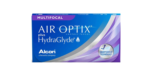 Air Optix plus HydraGlyde Multifocal (3 Lentillas)
