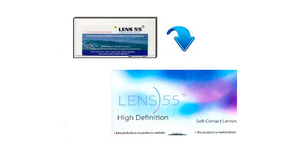 Lens 55 HD (6 Lentillas)
