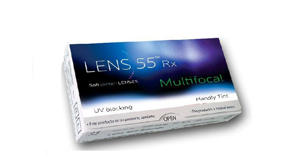 Lens 55 Multifocal RX (3 Lentillas)